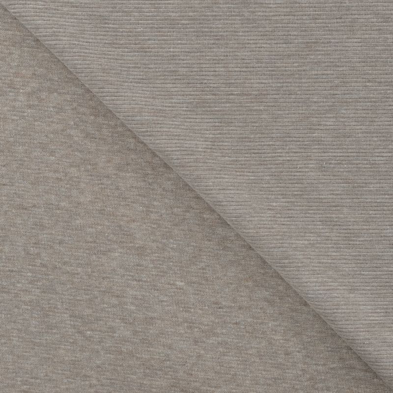 Taupe Melert - Ottoman Jersey