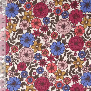 Bilde av Silvia Berry/Blue - Fast Bomull