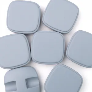 Bilde av London Square Støvblå - 21 mm Resin Knapp