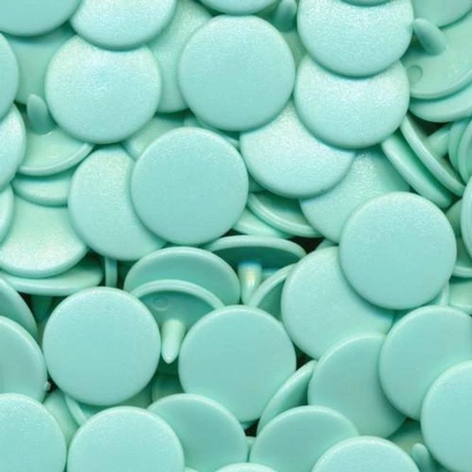Hovedbilde Mint Matt KAM plasttrykknapp 25 stk (M19)