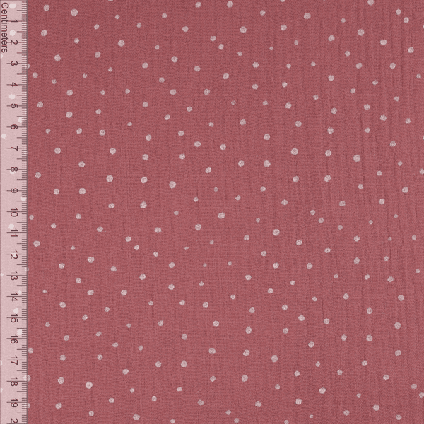 Dots Blush - Musselin