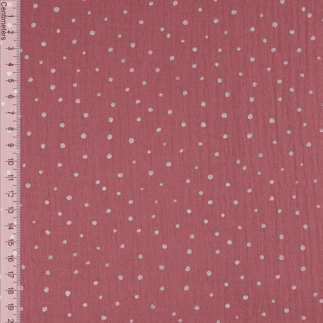 Hovedbilde Dots Blush - Musselin
