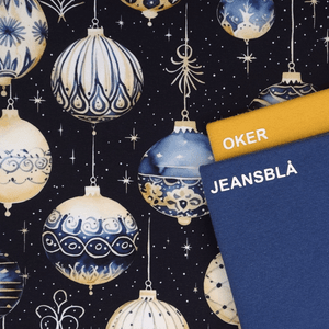 Hovedbilde Ornaments Navy - French Terry