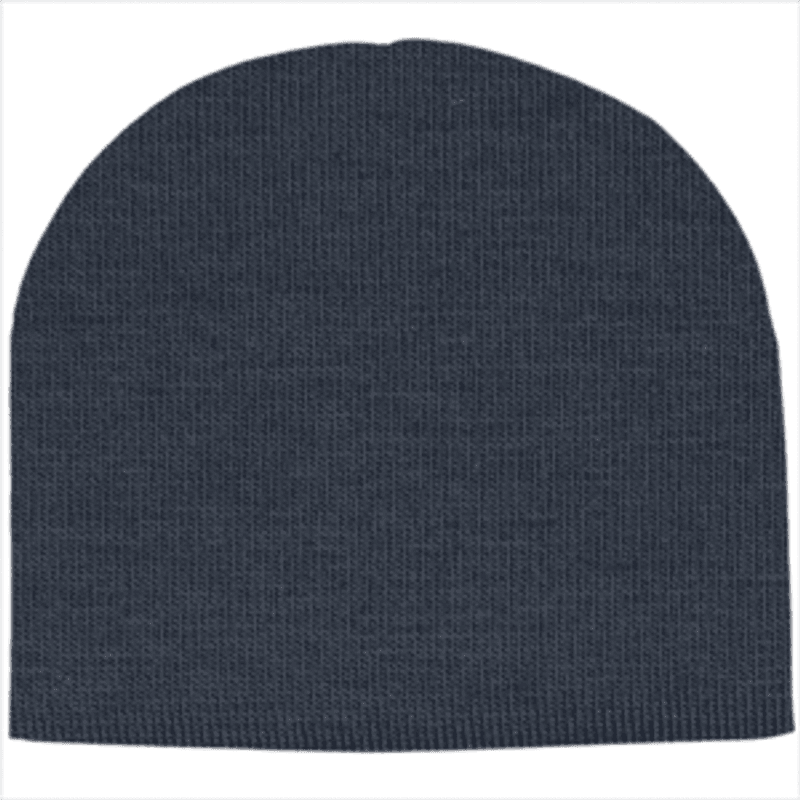 Gråblå - Ensfarget Lue