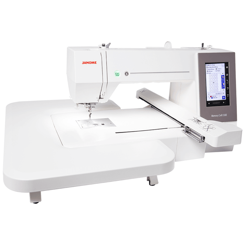 Janome Memory Craft 550E Broderimaskin