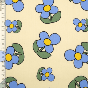 Hovedbilde Polly Soft Yellow - Fast Bomull