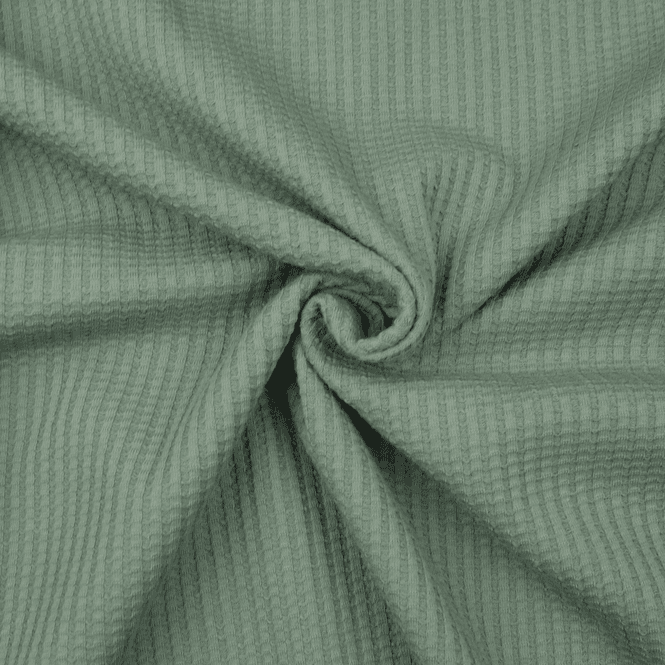 Hovedbilde Støvgrønn - Waffle Jersey