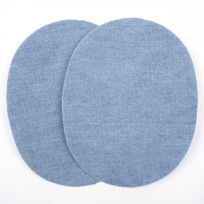 Hovedbilde Strykelapper Jeans 2 stk - Lys Denim