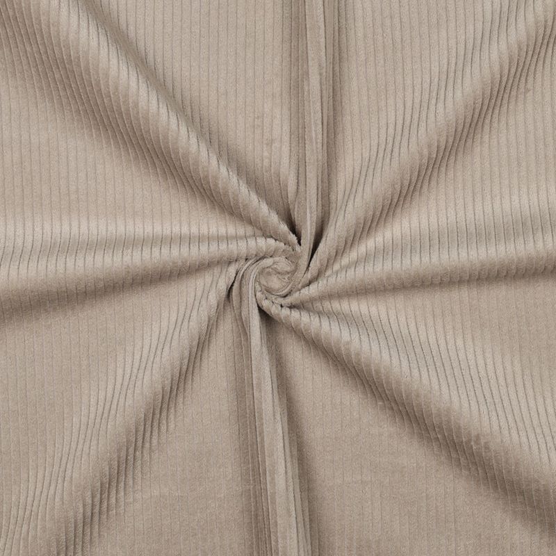 Beige - Kordfløyel