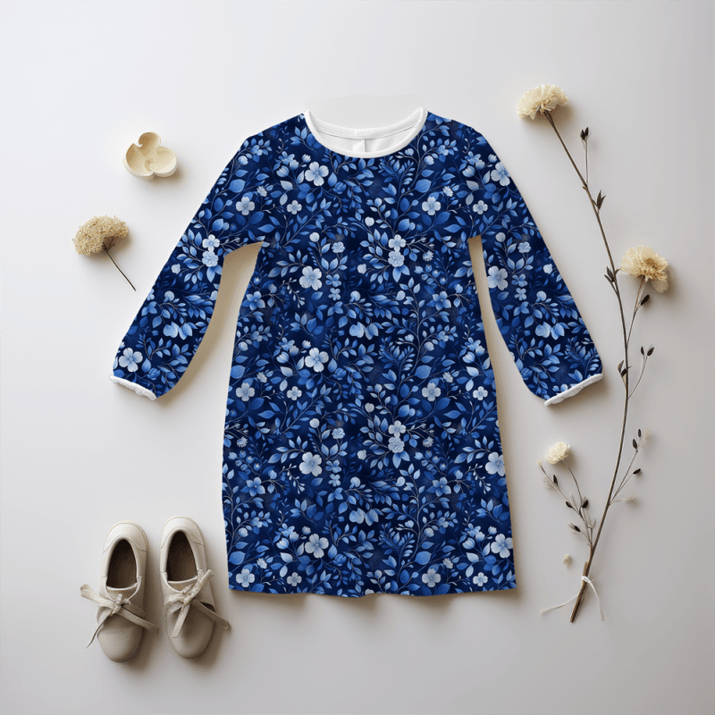 Blue Bloomy - Jersey