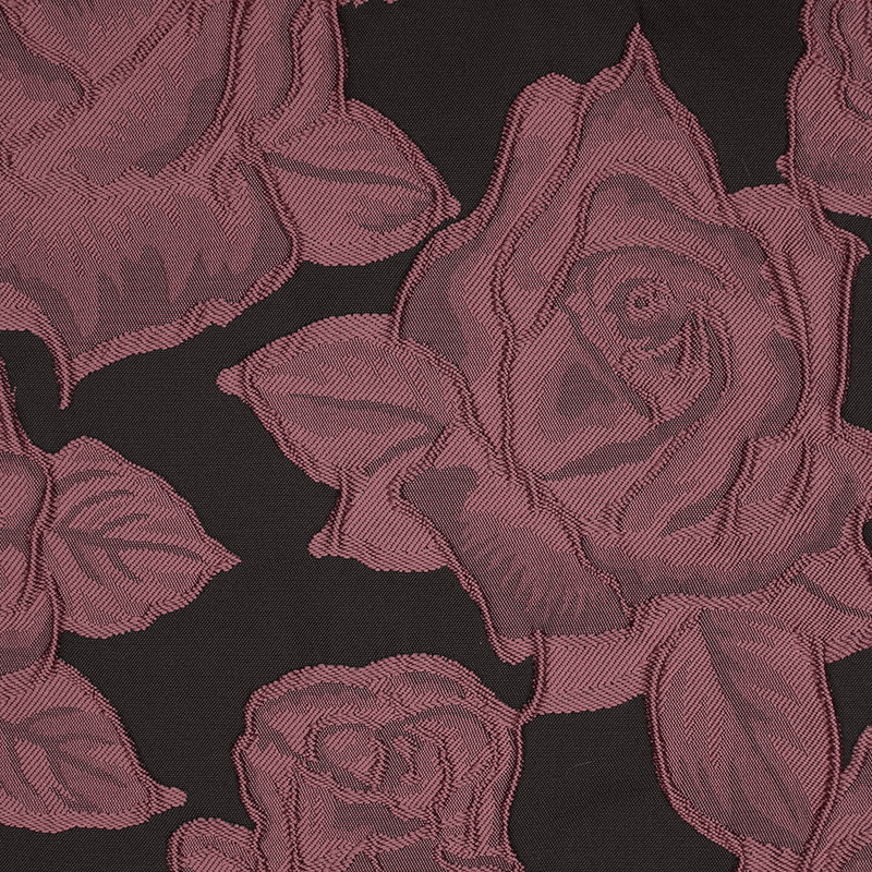 Rose Mauve - Jaqcuard