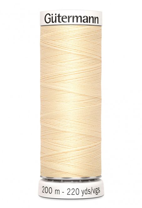 Hovedbilde Pastellgul - 610 Polyester Sytråd 200 m