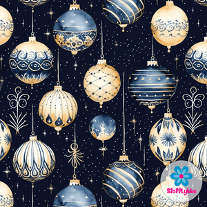 Hovedbilde Ornaments Navy - Jersey