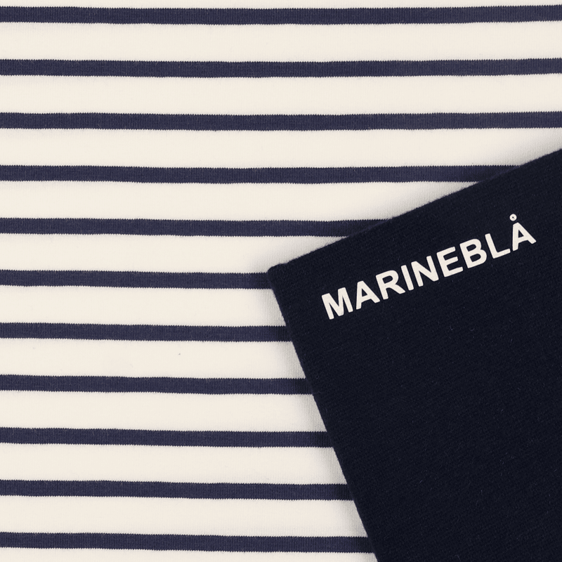 Stripes Ecru/Navy - Jersey