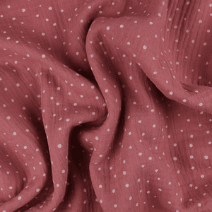 Hovedbilde Dots Blush - Musselin