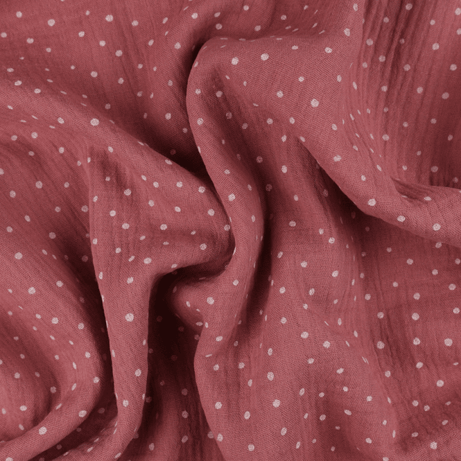 Hovedbilde Dots Blush - Musselin