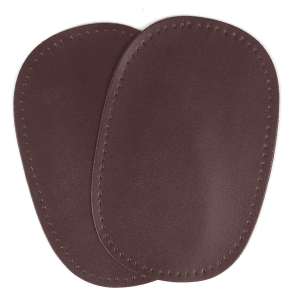 Reparasjonslapp Imitert Skinn - Mørk Brun