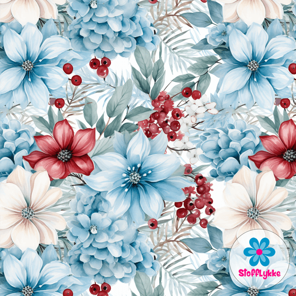Winter Blossom - French Terry