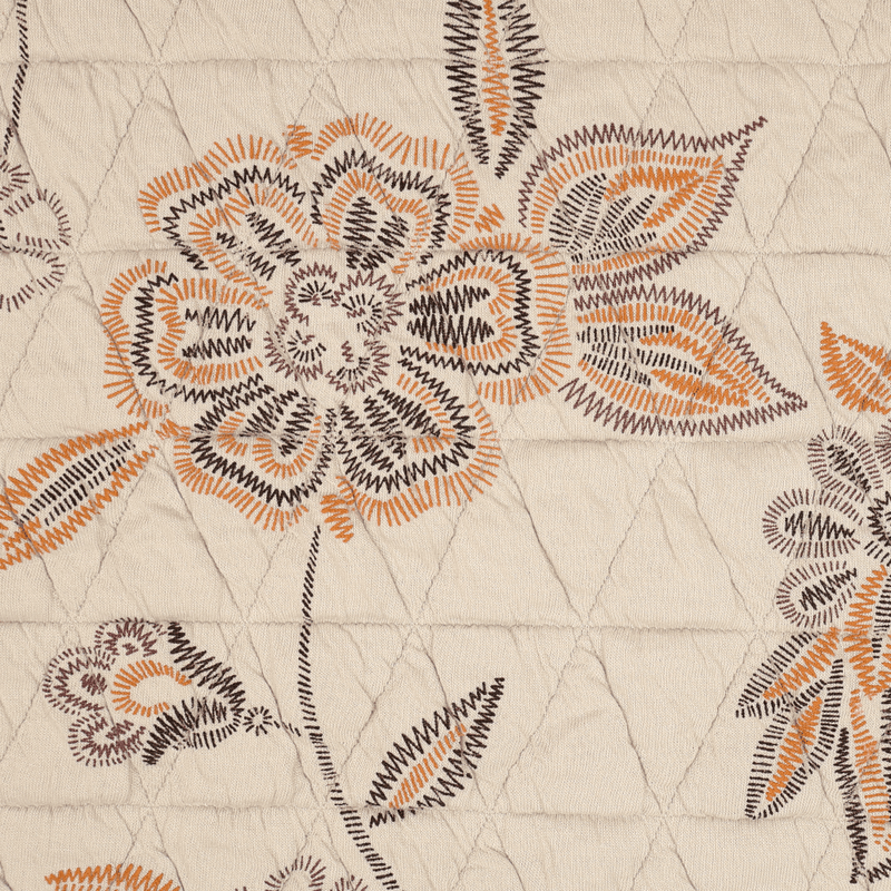 Boho Flower - Quiltet Jakkestoff