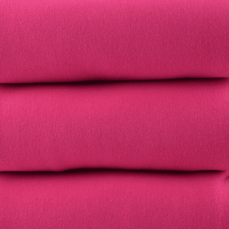 Mørk Rosa - French Terry