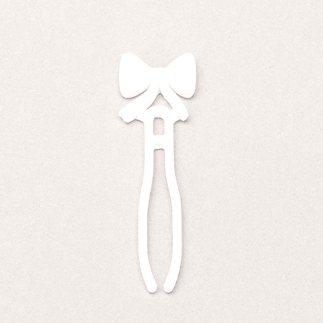 Hovedbilde Bobbin Clips - Hvit 5pk