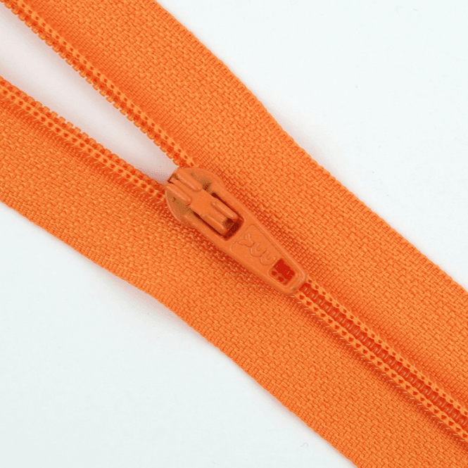 Hovedbilde Orange - Spiral Glidelås (4 mm)