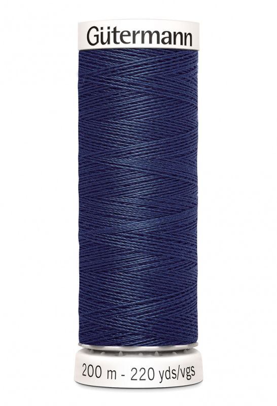 Gråblå - 537 Polyester Sytråd 200 m