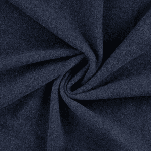 Hovedbilde M&oslash;rk Bl&aring; Melert - Merinoull Fleece