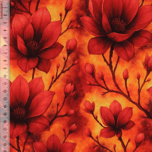 Hovedbilde Floral Inferno - French Terry