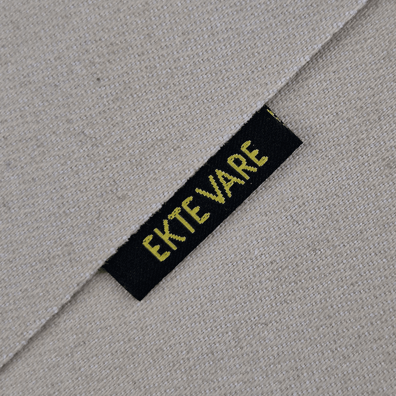 EKTE VARE - Sort merkelapp 5 stk