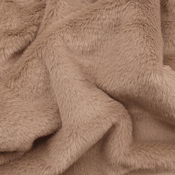 Hovedbilde Nola Beige - Pelsstoff