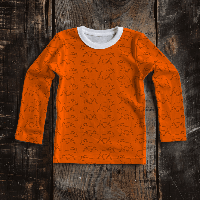 Hovedbilde Elg i farta Orange - Jersey