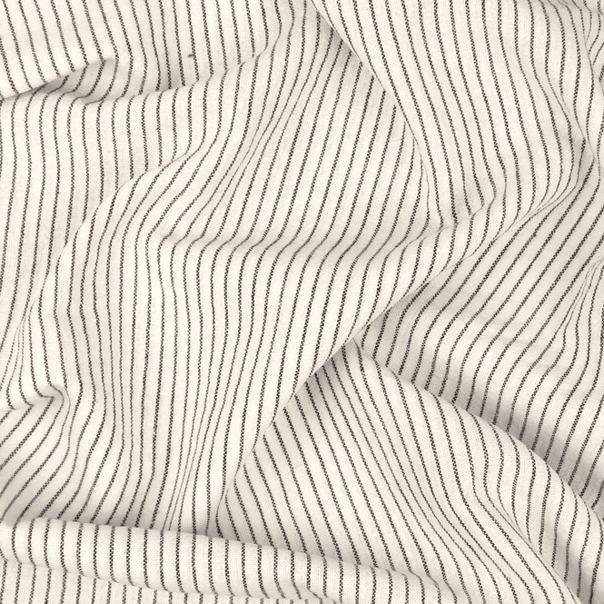 Hovedbilde Ecru Vintage Stripes - Fast Bomull