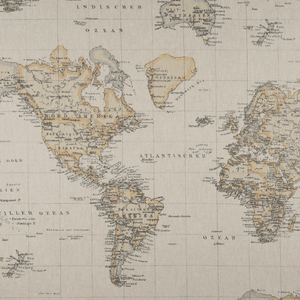 Hovedbilde World Map - Kanvas