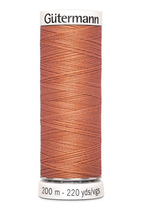 Lys Terrakotta 377 - Polyester Sytråd 200 m