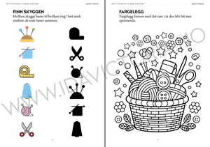 Hovedbilde Aktivitetshefte for barn - Ida Victoria