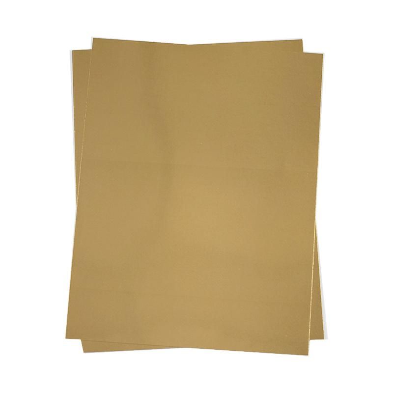 Silhouette Temporary Tattoo Gold