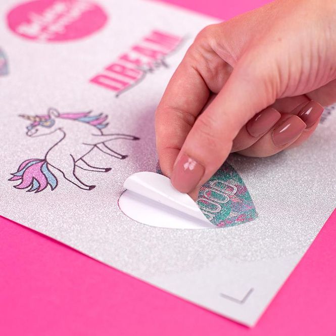 Hovedbilde Silhouette Printable Glitter Sticker Sheets