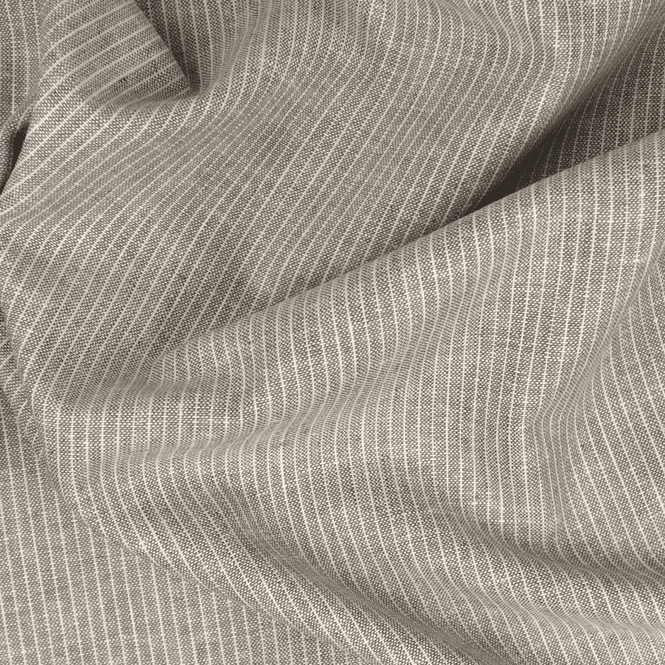 Hovedbilde Pinstripe Khaki - Lin/Bomull