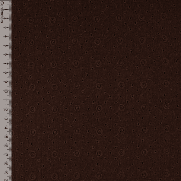 Brun - Noora Brodert Musselin