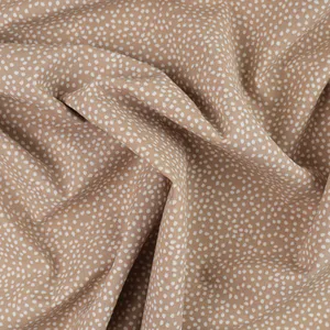 Hovedbilde Dots Beige - Fast Bomull