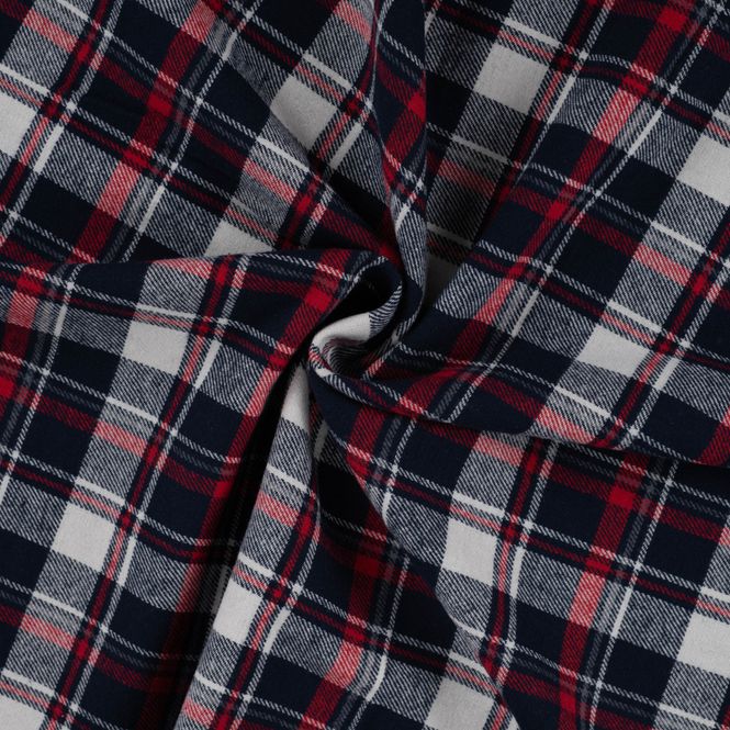 Hovedbilde Tartan Red - Flanell