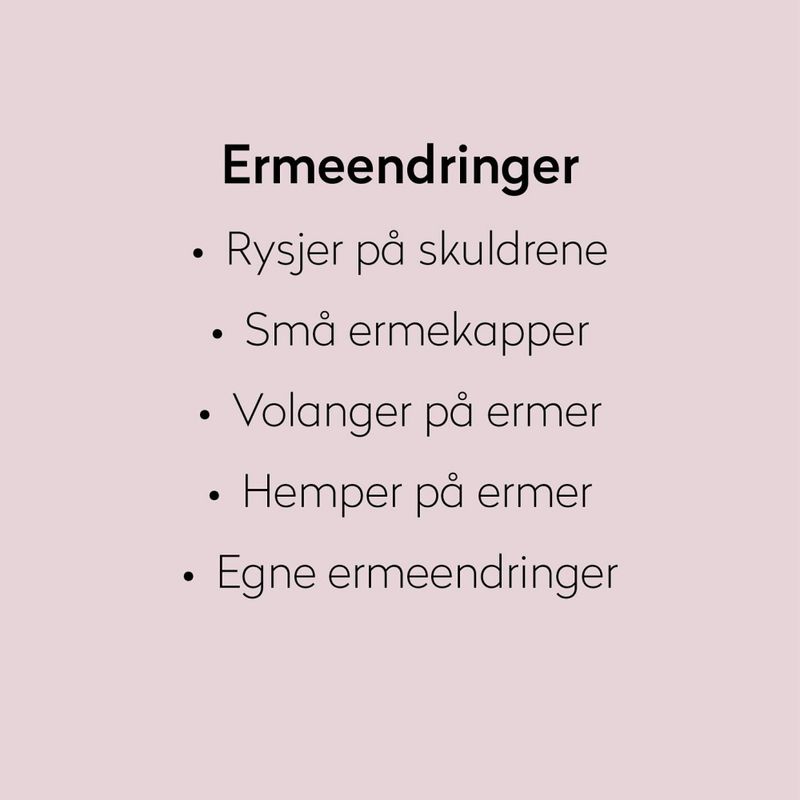 Hackepakka, Tillegg til Klær - Ida Victoria