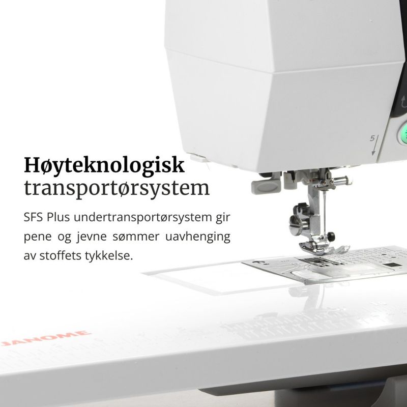 Janome Embla m/Bonuspakke
