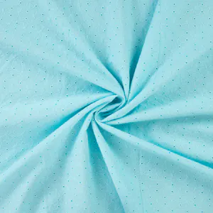Hovedbilde Celine Aqua - Cotton Embroidery