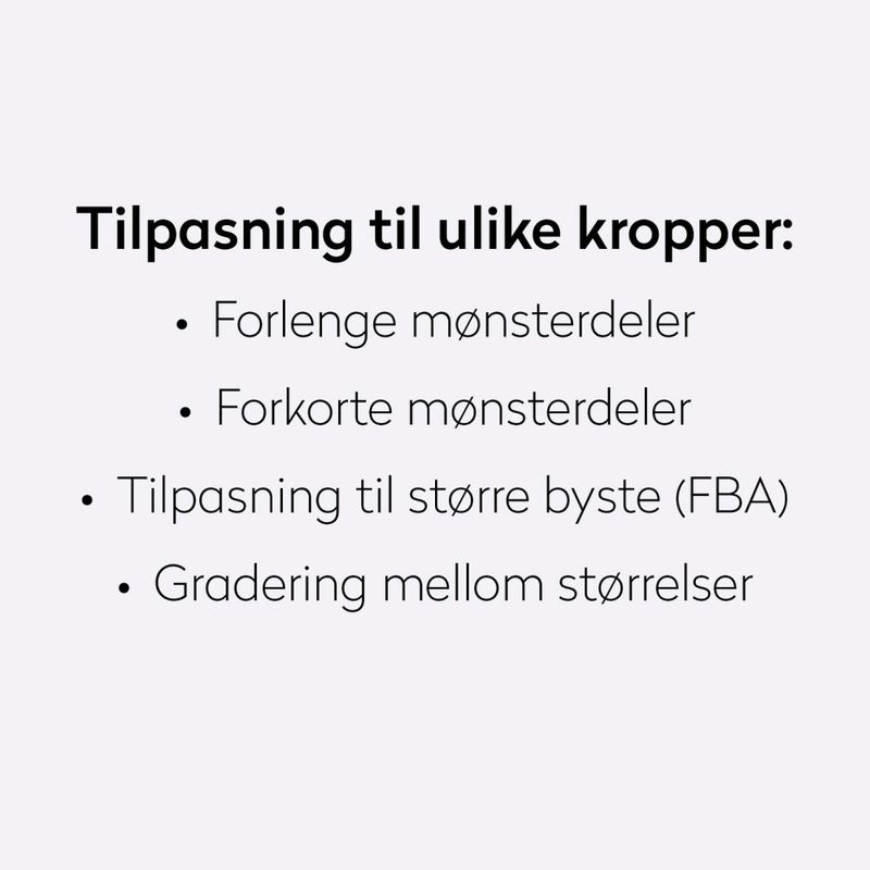 Hackepakka, Tillegg til Klær - Ida Victoria