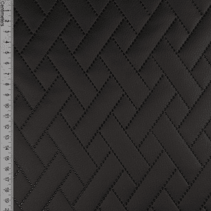 Hovedbilde Sort Chevron - Quiltet Skai