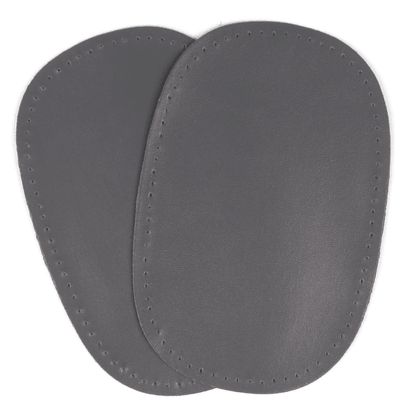 Reparasjonslapp Imitert Skinn - Mørk Grå
