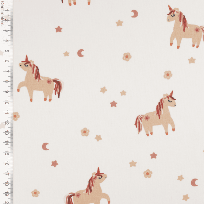 Hovedbilde Unicorn Dreamland Hvit - Fast Bomull