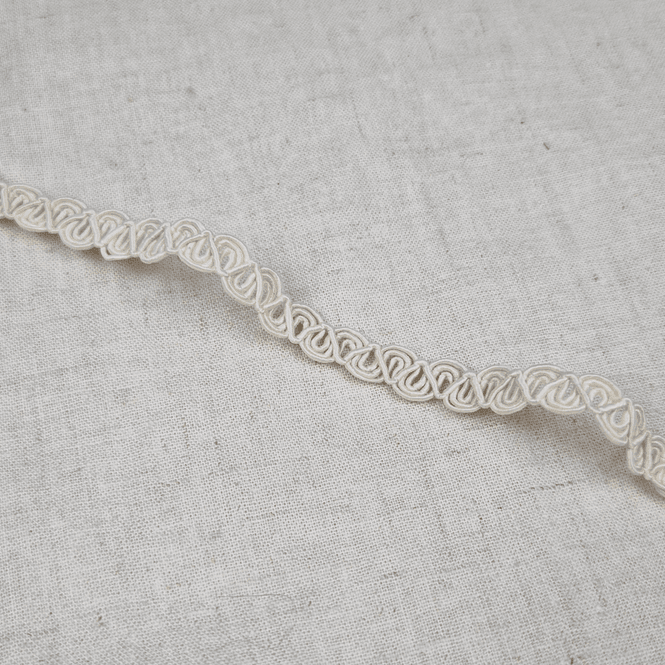 Hovedbilde Venezia Cream - Pyntebånd 8 mm